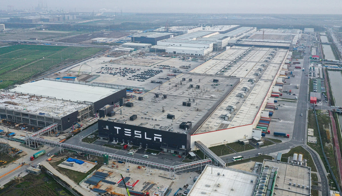 Tesla factory in China