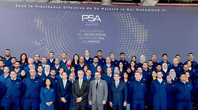 مصنع PSA في المغرب